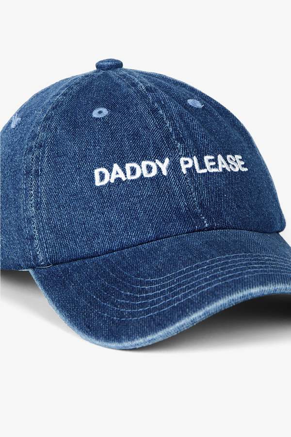 "INTENTIONALLY __________." Daddy Please Dad Cap