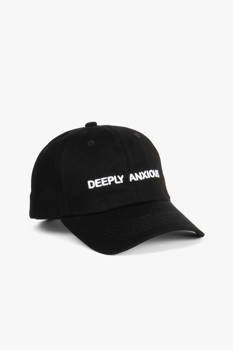"INTENTIONALLY __________." Deeply Anxious Dad Cap