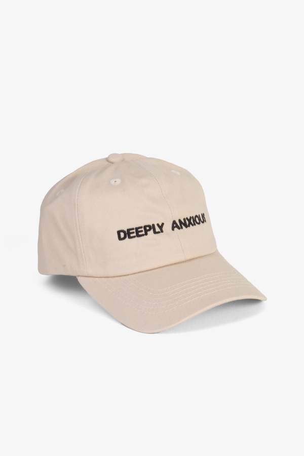 "INTENTIONALLY __________." Deeply Anxious Dad Cap