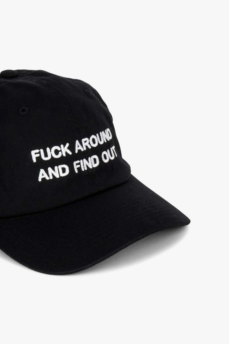"INTENTIONALLY __________." Fuck Around And Find Out Dad Cap
