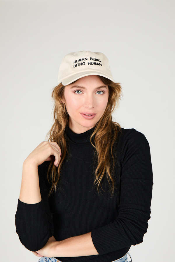 "INTENTIONALLY __________." Human Nature Dad Cap