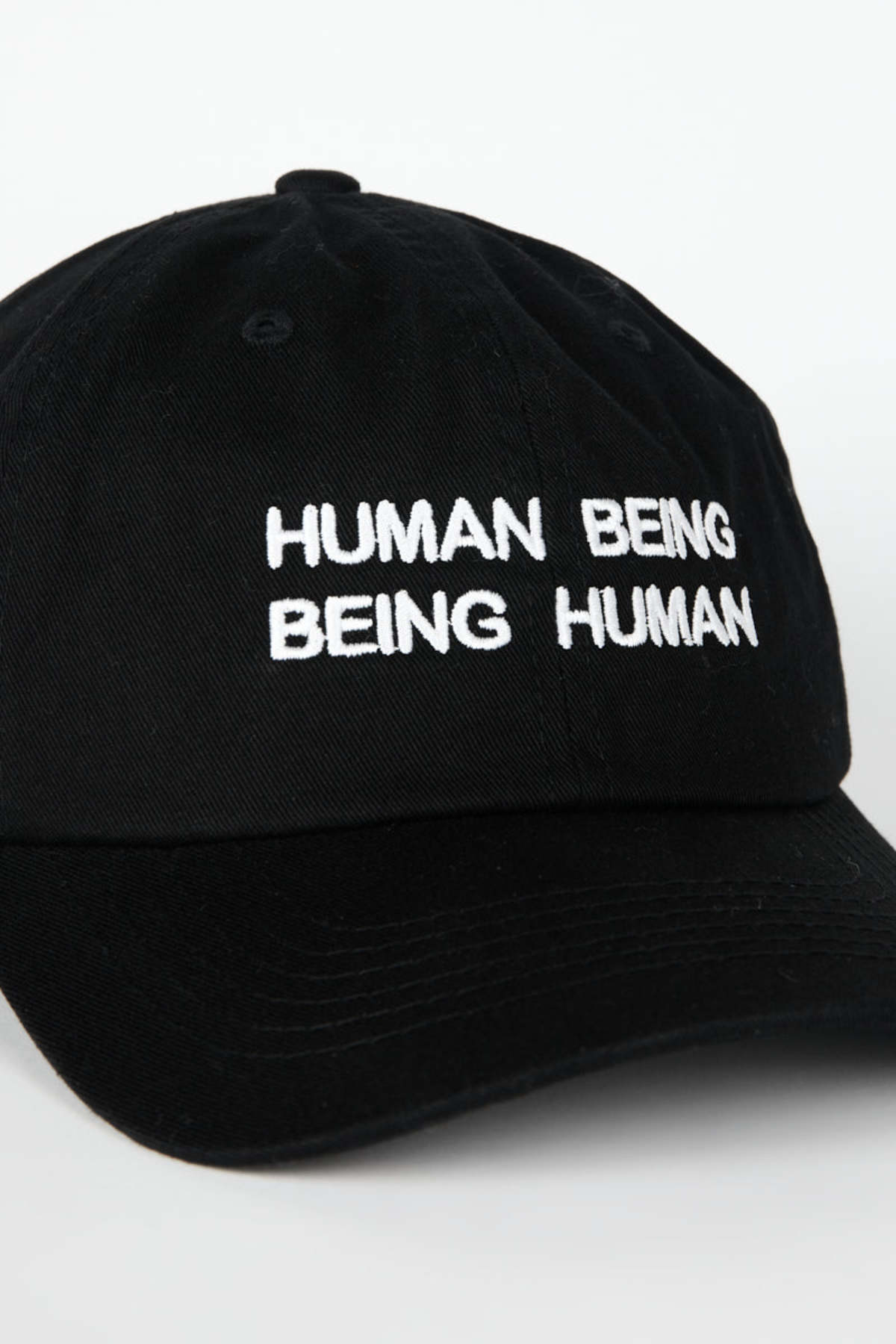 "INTENTIONALLY __________." Human Nature Dad Cap - Image 12 of 18
