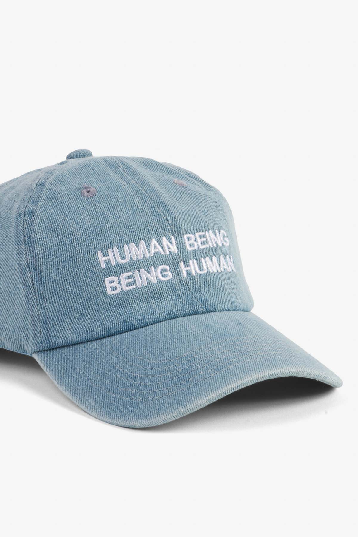 "INTENTIONALLY __________." Human Nature Dad Cap - Image 15 of 18