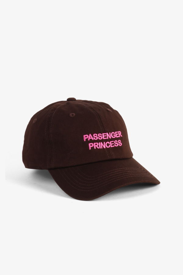 "INTENTIONALLY __________." Passenger Princess Dad Cap - Black White