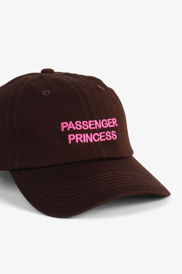 "INTENTIONALLY __________." Passenger Princess Dad Cap - Black White