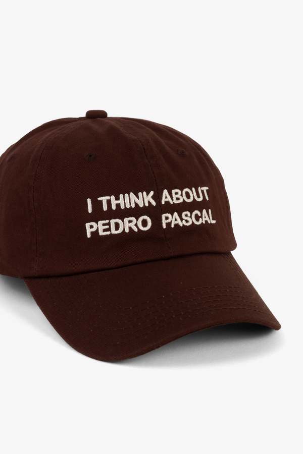 "INTENTIONALLY __________." Pedro Pascal Dad Cap