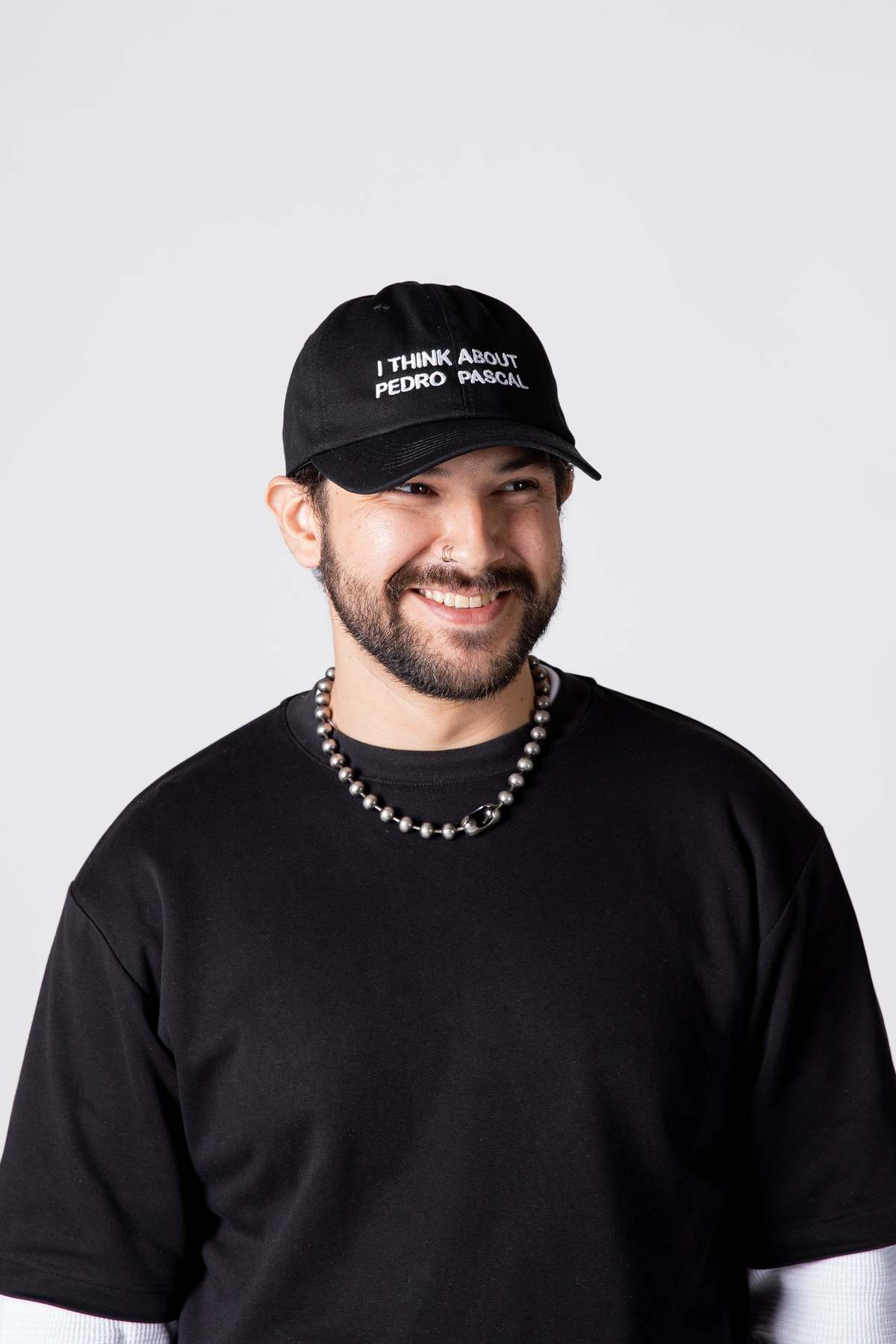 "INTENTIONALLY __________." Pedro Pascal Dad Cap - Image 13 of 14