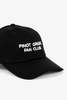 "INTENTIONALLY __________." Pinot Grigio Fan Club Dad Cap - Red/Pink - Thumbnail 2