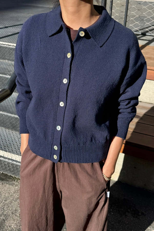 Le Bon Shoppe The Club Cardigan - Navy Le Bon Shoppe The Club Cardigan - Navy