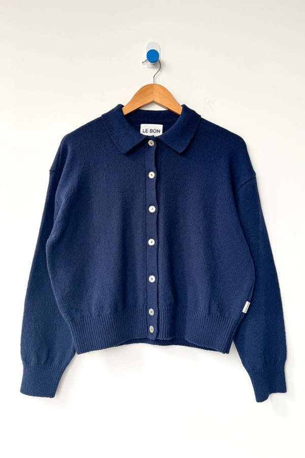 Le Bon Shoppe The Club Cardigan - Navy
