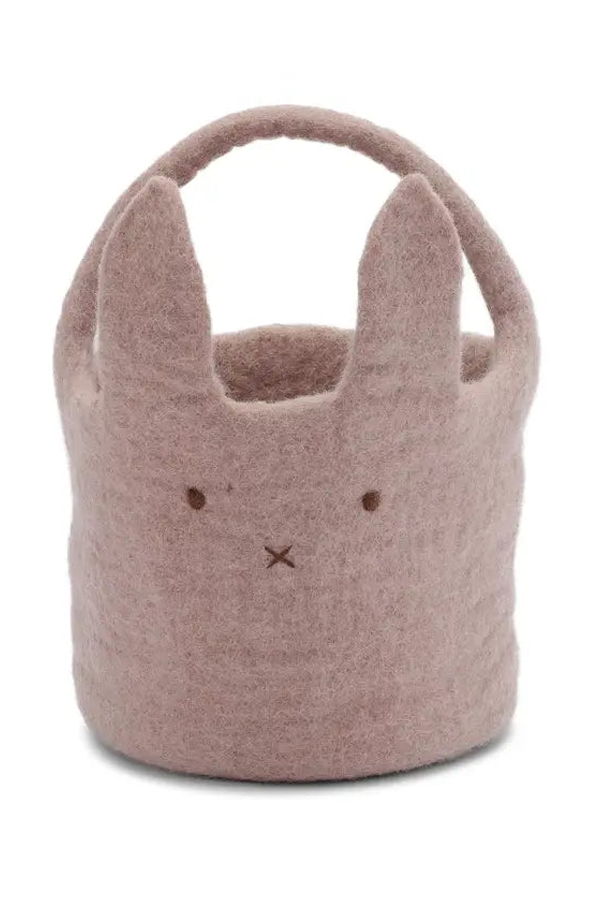 Advice From A Caterpillar Gry & Sif Big Bunny Felted Basket in Lavender Decor