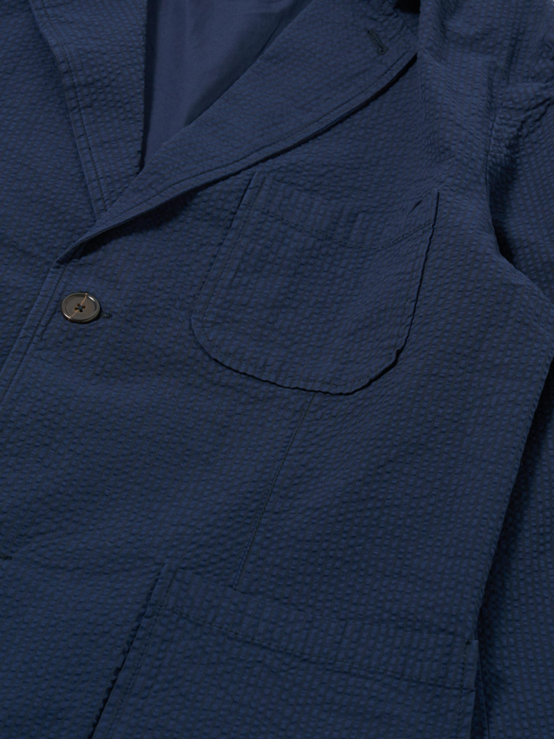Universal Works Two Button Jacket - Navy