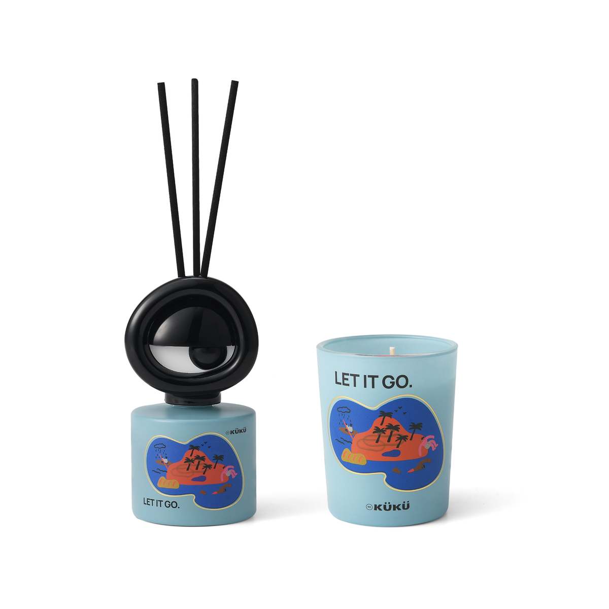 Intent Studio Big Eye Scented Candle & Fragrance Diffuser - Image 2 of 4