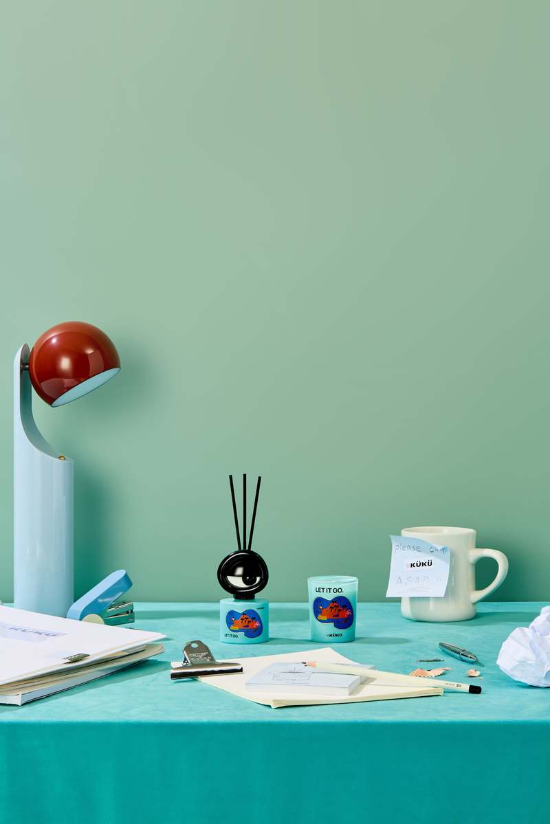 Intent Studio Big Eye Scented Candle & Fragrance Diffuser