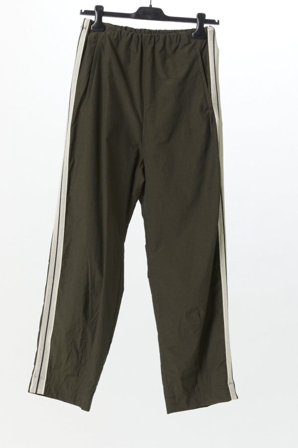 Hache Cool Pants Side Stripe Pants - Khaki