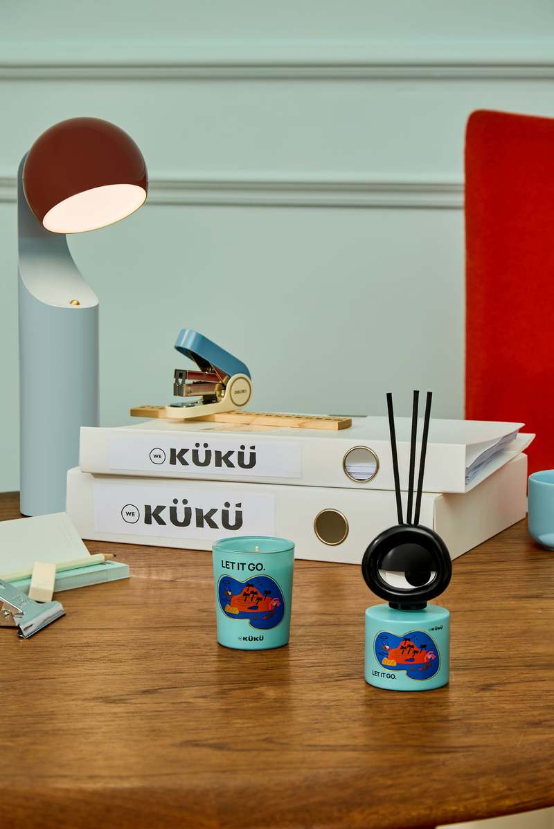 Intent Studio Big Eye Scented Candle & Fragrance Diffuser