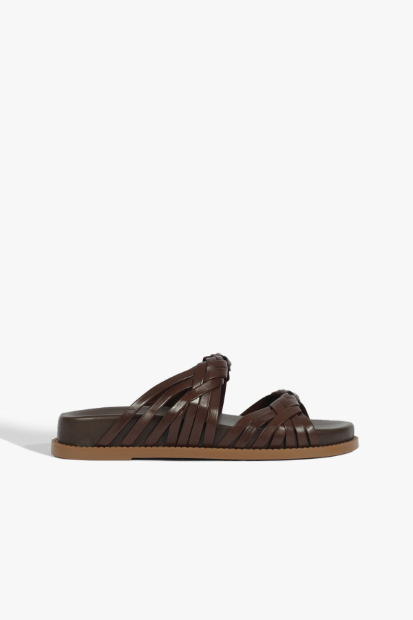 Schutz Tara Sporty Sandal - Taupe