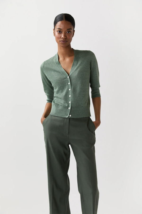 Ann Mashburn Rosie V-Neck Cardigan