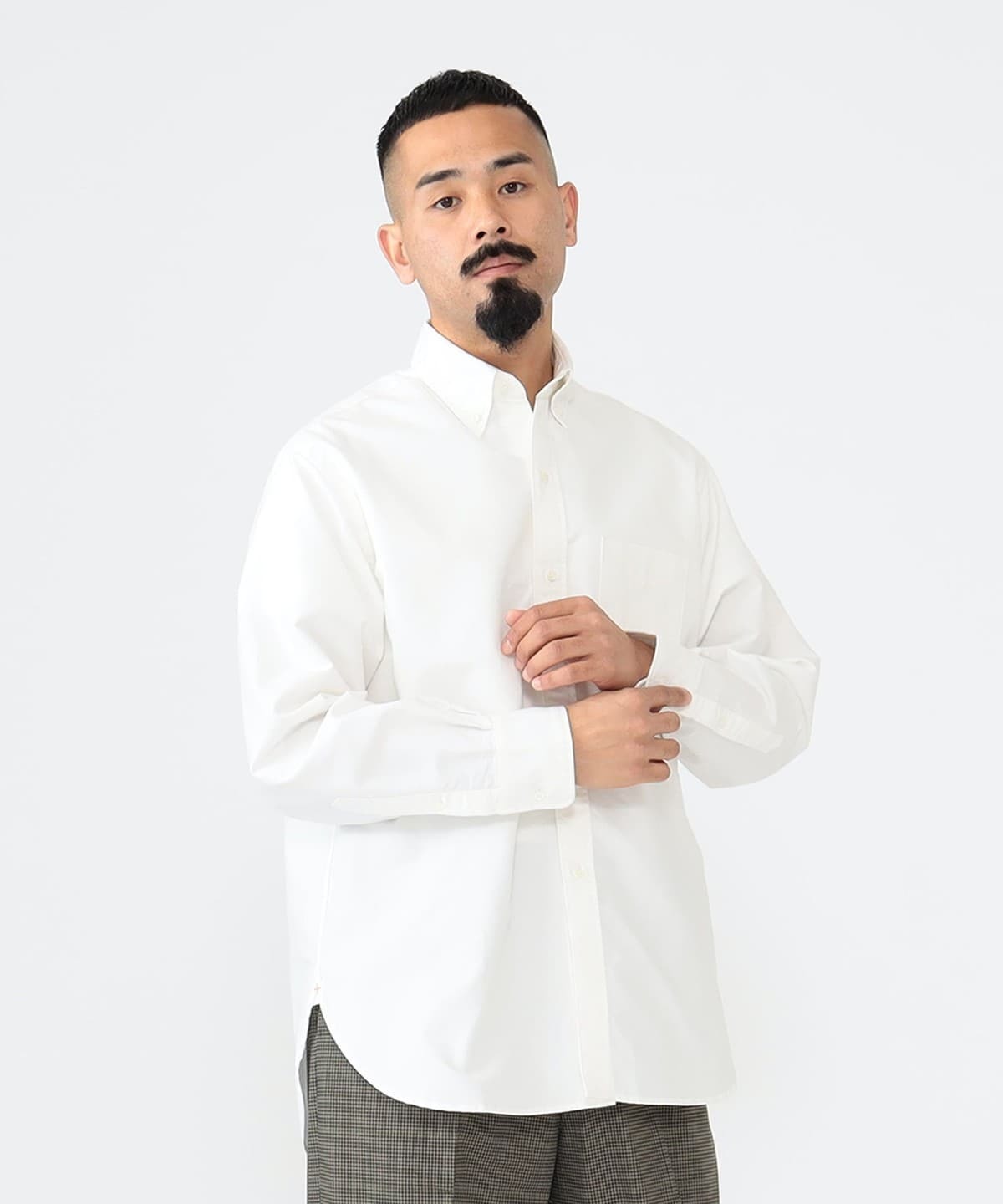 Beams Plus B.D. Classic-Fit American Oxford Shirt - Image 3 of 7