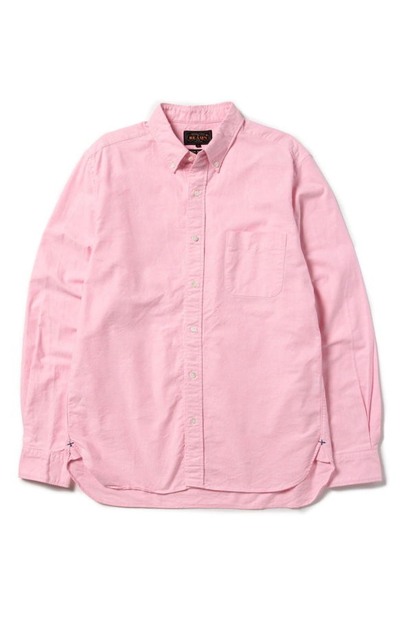 Beams Plus B.D. Oxford Shirt - Pink