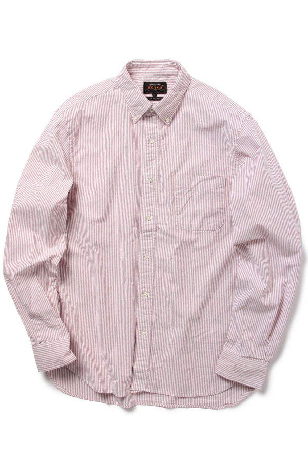 Beams Plus B.D. Oxford Candy Stripe Shirt