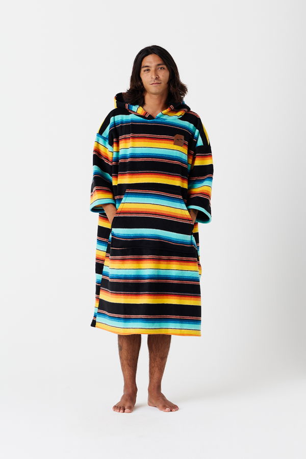 Slowtide El Cap Chilling Fleece Poncho - Multi