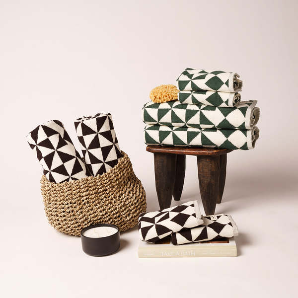 Slowtide Gatsby Bath Towel - Sequoia