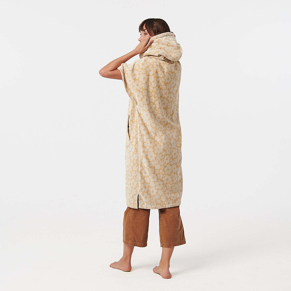 Slowtide Ginny Extra-Warm Poncho - Khaki - Image 5 of 11