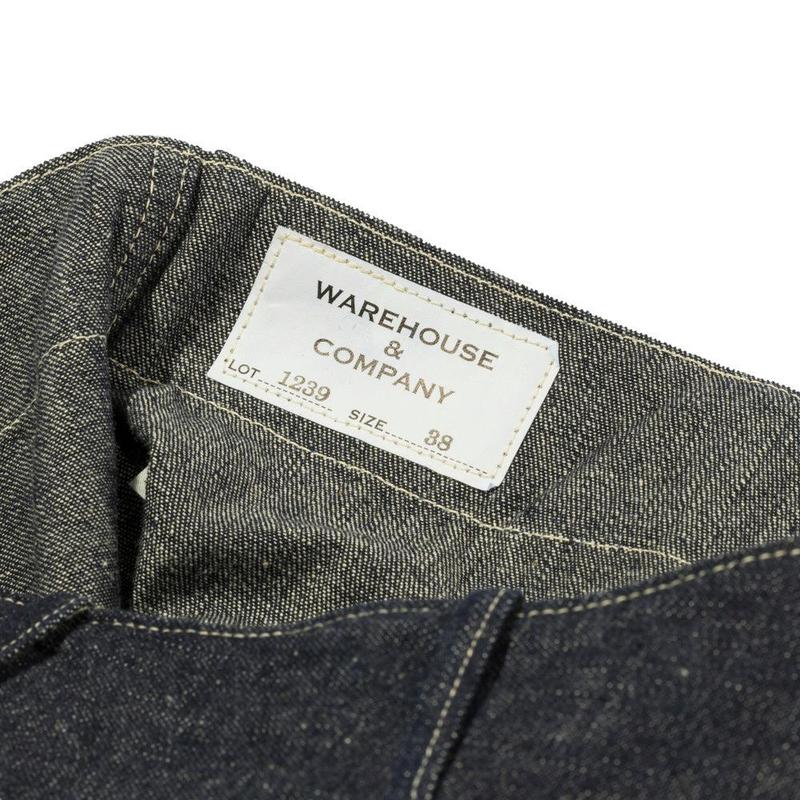 Warehouse & Co. Lot 1239 (WWII Model) WPA Double Knee Denim Jeans