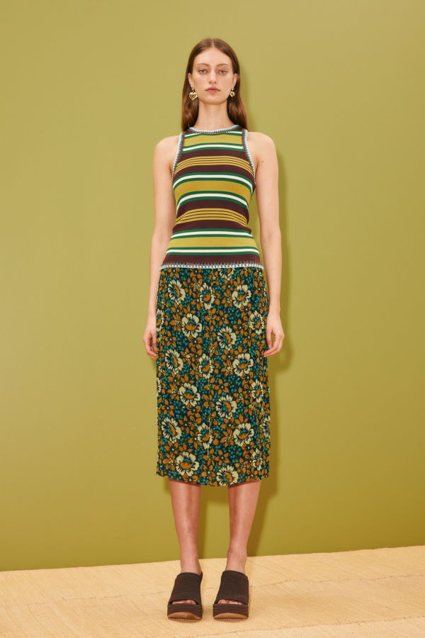 ALEMAIS Clover Knit Top