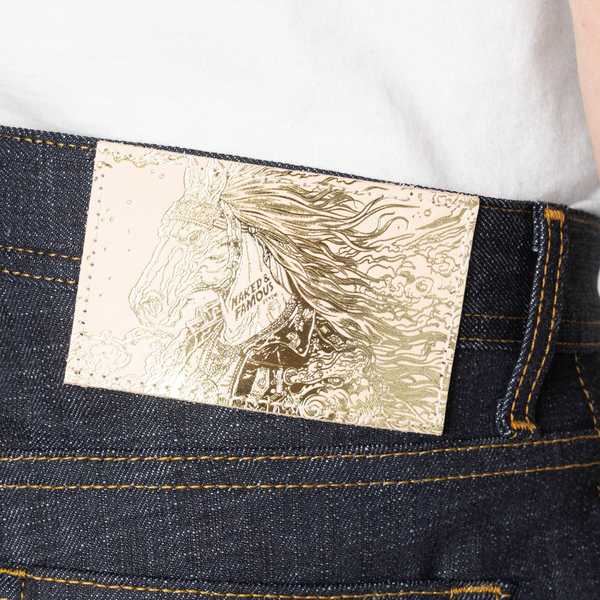 Naked & Famous Weird Guy Year of the Horse Jeans
