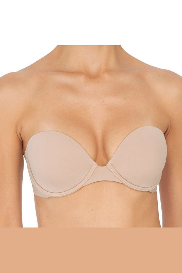 Natori Minimal Strapless Contour Bra - Cafe