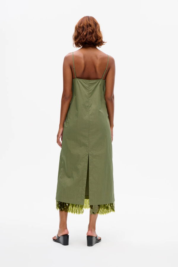 Baum und Pferdgarten Atelia Dress - Four Leaf Clover Green