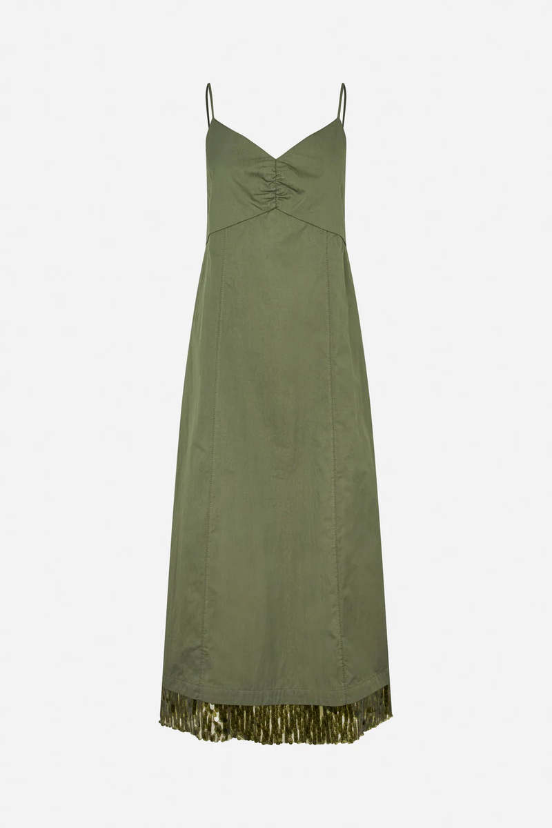 Baum und Pferdgarten Atelia Dress - Four Leaf Clover Green