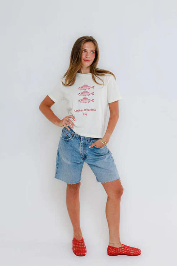 Sunny Somewhere Sardines Everyday Tee