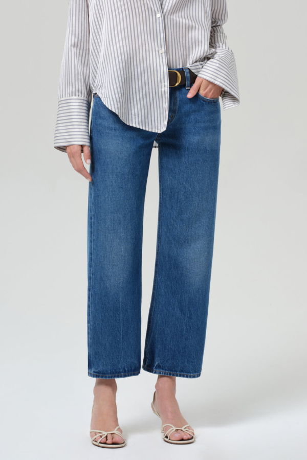 Citizens of Humanity Faye Vintage Straight Jeans - Azure Blue