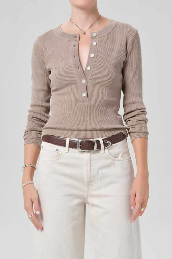 Citizens of Humanity Varra Henley Top