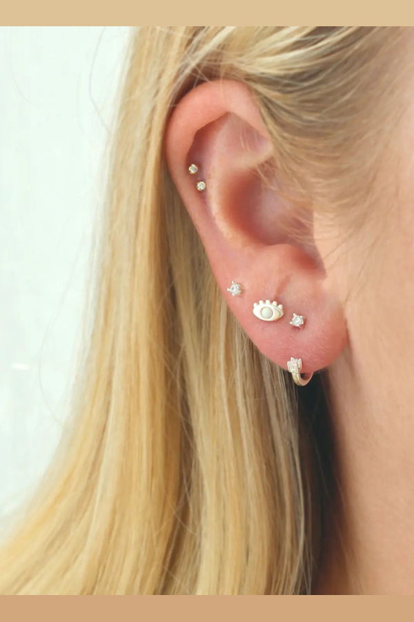 Kris Nations Petite Crystal Arc Earring Jackets