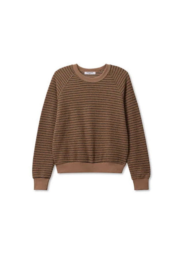 Perfect White Tee Alexi French Terry Crew Sweatshirt