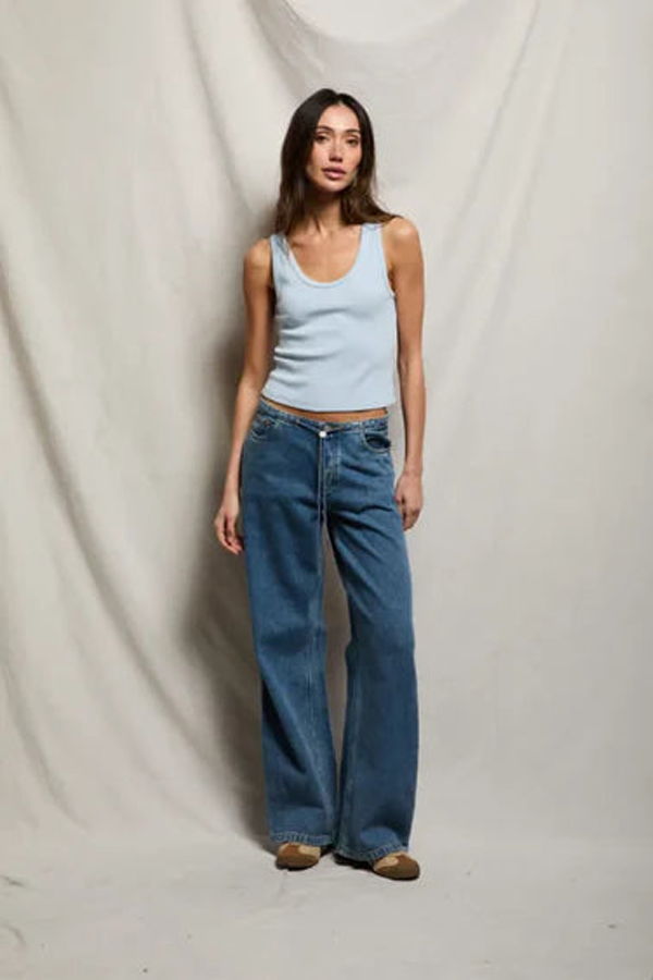 Perfect White Tee Blondie Tank Top