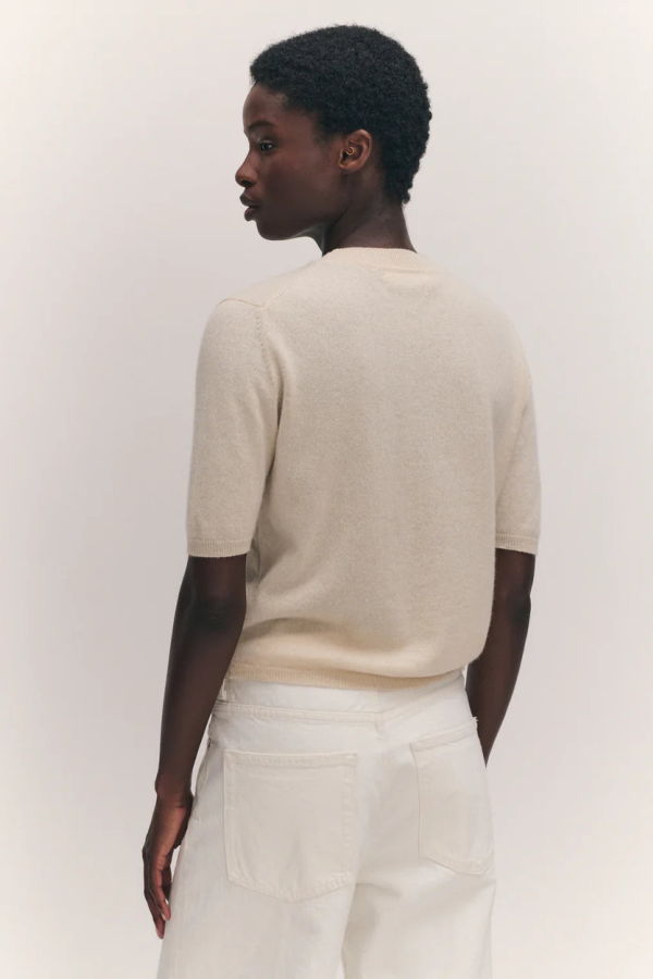 &Daughter Emer T-Shirt Top - Canvas