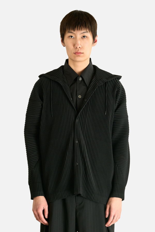 HOMME PLISSE ISSEY MIYAKE MC February Blouson Jacket - Black