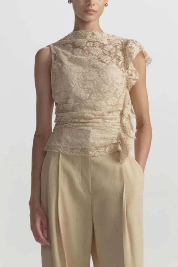 A.L.C. Astrid Top - Crema Dolce