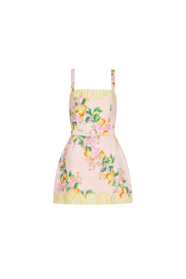 Amanda Uprichard Judie Romper - Limoncello