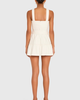 Amanda Uprichard Lena Romper - Ivory - Thumbnail 5