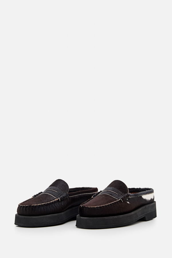 Sebago Luda Wild Leather Loafer - Brown