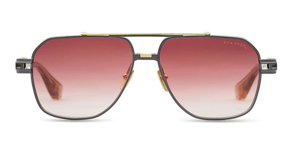 DITA Kudru Sunglasses - Black Iron / Yellow Gold