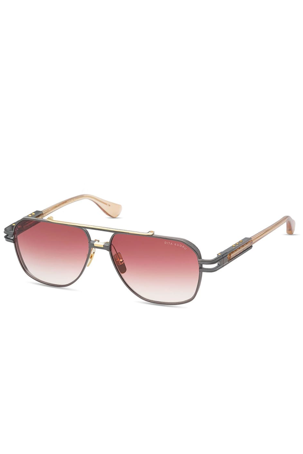 DITA Kudru Sunglasses - Black Iron / Yellow Gold