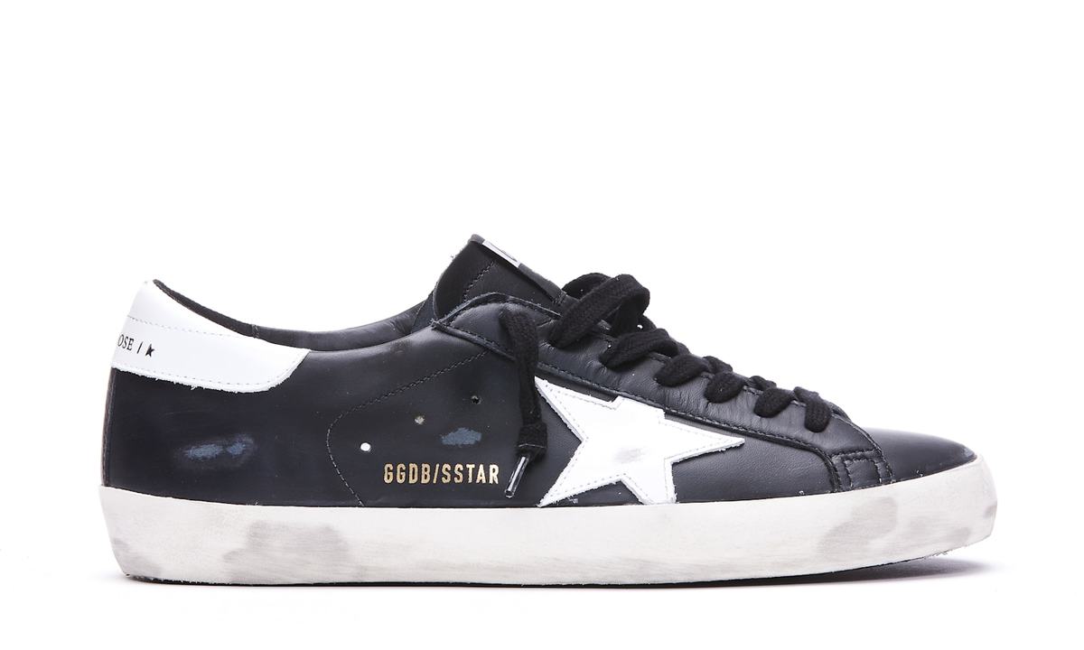 Golden Goose Superstar Sneakers - Black - Image 1 of 4