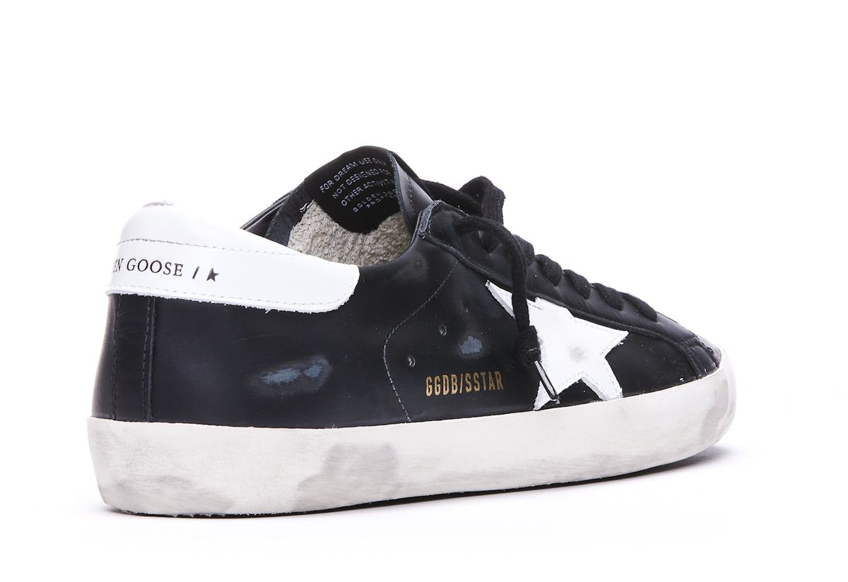 Golden Goose Superstar Sneakers - Black - Image 2 of 4